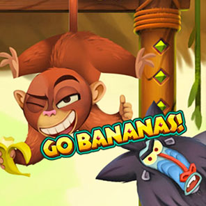 В симулятор видеослота Go Bananas! мы играем без регистрации без скачивания без смс бесплатно онлайн в варианте демо