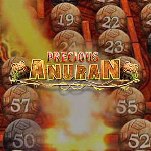 В азартный видеослот Precious Anuran можно играть бесплатно онлайн без скачивания без смс без регистрации в режиме демо