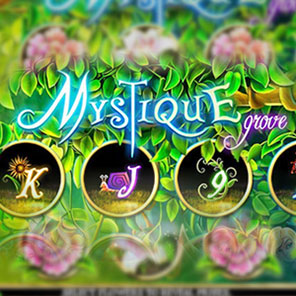 В игровой слот Mystique Grove можно сыграть онлайн без регистрации бесплатно без скачивания без смс в демо варианте