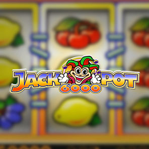 В азартную игру Jackpot 6000 мы играем без скачивания бесплатно без регистрации без смс онлайн в версии демо