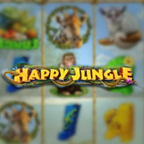 В симулятор автомата Happy Jungle можно поиграть онлайн без регистрации без скачивания без смс бесплатно в режиме демо