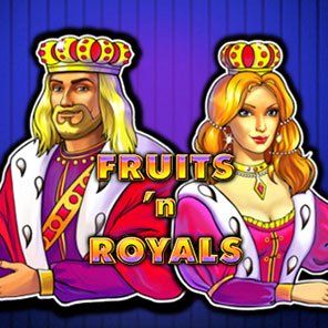 В слот-машину Fruits'n'Royals можно сыграть бесплатно без смс онлайн без регистрации без скачивания в демо версии